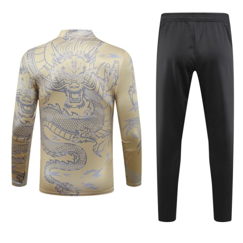 23-24 Real Madrid High Quality Half Pull Tracksuit