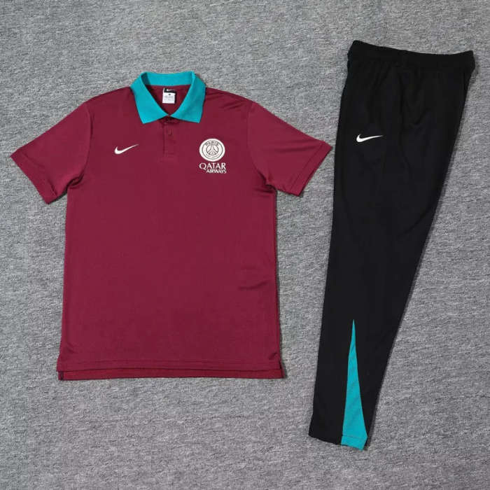 25-26 Paris Saint-Germain High Quality Polo Tracksuit