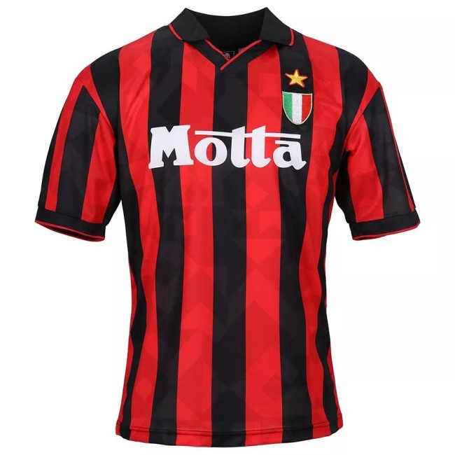 1993-1994 AC Milan Home Retro Soccer Jersey