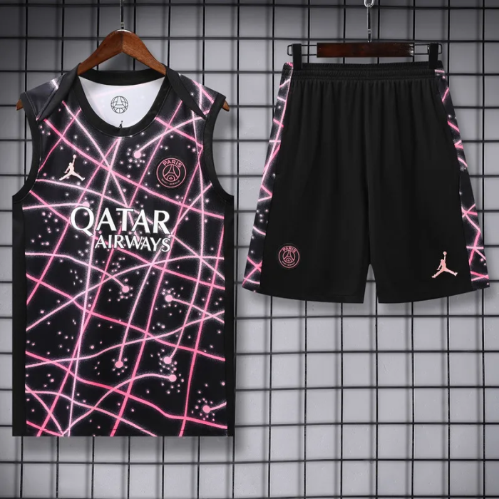 25-26 Paris Saint-Germain High Quality Tank Top And Shorts Suit