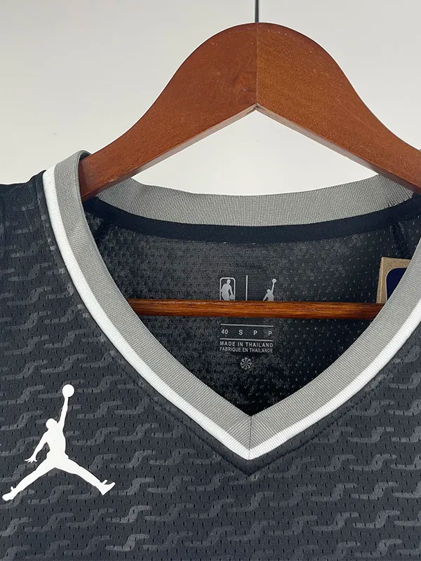 22-23 Kings FOX #5 Black Top Quality Hot Pressing NBA Jersey (Trapeze Edition)