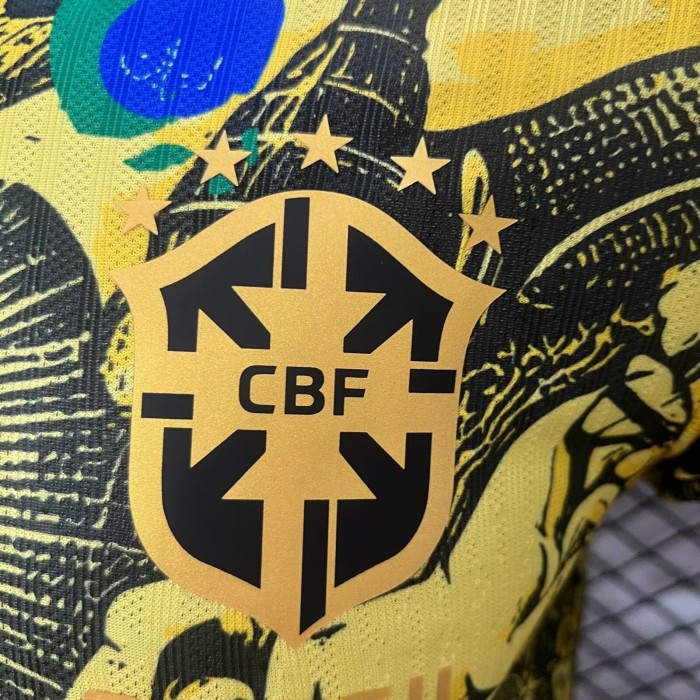23-24 Brazil Special Edition Player Version Soccer Jersey