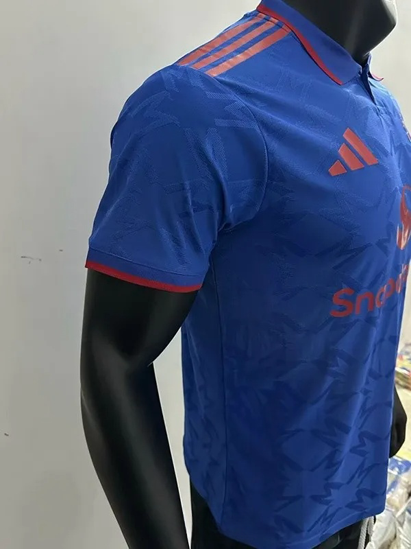 25-26 Manchester United Blue Special Edition Player Version Training shirts