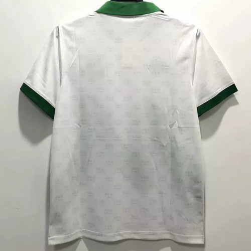 1995 Mexico Away White Retro Soccer Jersey