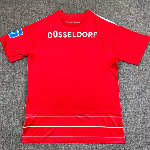 25-26 Fortuna Dusseldorf Home Fans Soccer Jersey