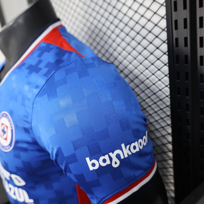 25-26 Cruz Azul Home Player Version Soccer Jersey