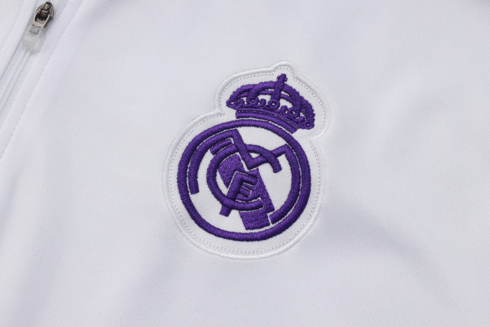 25-26 Real Madrid High Quality Half Pull Tracksuit