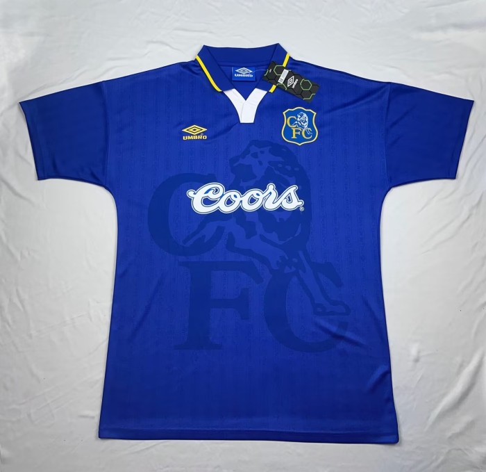 1995-1997 Chelsea Home Retro Soccer Jersey