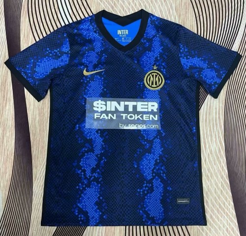 21-22 Inter Milan Home  Fans Soccer Jersey
