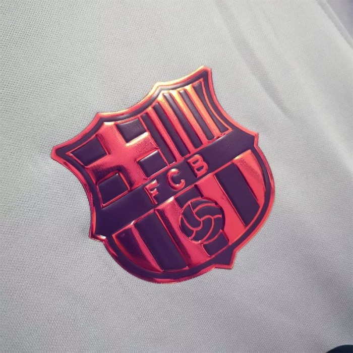 21-22 Barcelona Away 1:1 Fans Soccer Jersey
