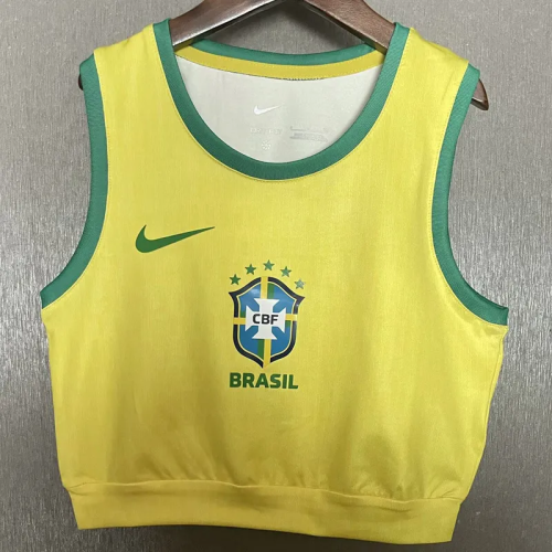 25-26 Brazil Home Women Yoga Vest (女)