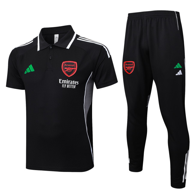 25-26 Arsenal High Quality Polo Tracksuit