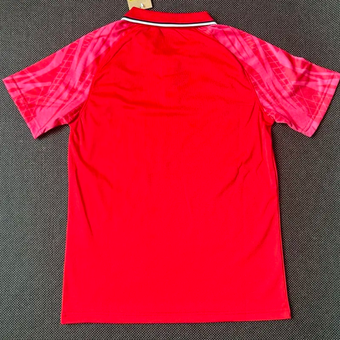 21-23 Liverpool Red Classic Polo Short Sleeve (粉红袖)