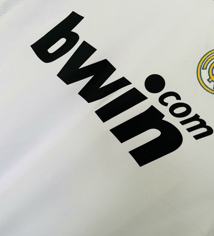 2007-2008 Real Madrid Home Retro Soccer Jersey