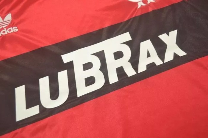 1990 Flamengo Home Retro Soccer Jersey