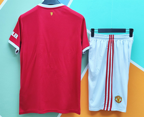 21-22 Manchester United Home Adult Suit