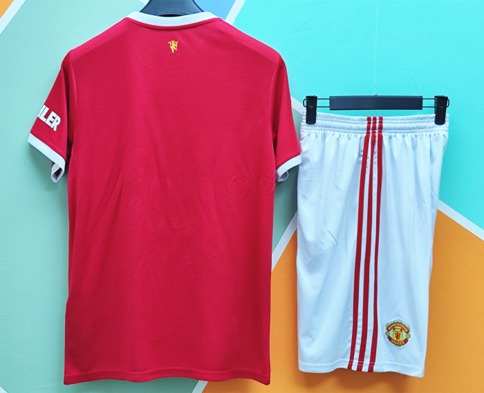 21-22 Manchester United Home Adult Suit