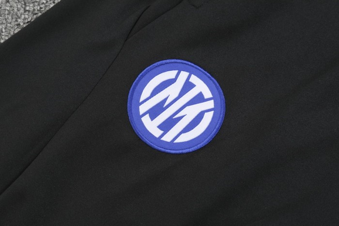 23-24 Inter Milan High Quality Half Pull Tracksuit