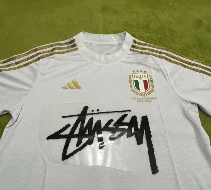 2023 Italy 125th Anniversary Edition 1:1 Fans Soccer Jersey