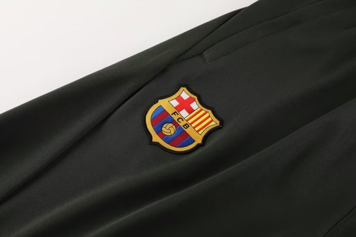 23-24 Barcelona High Quality Half Pull Tracksuit
