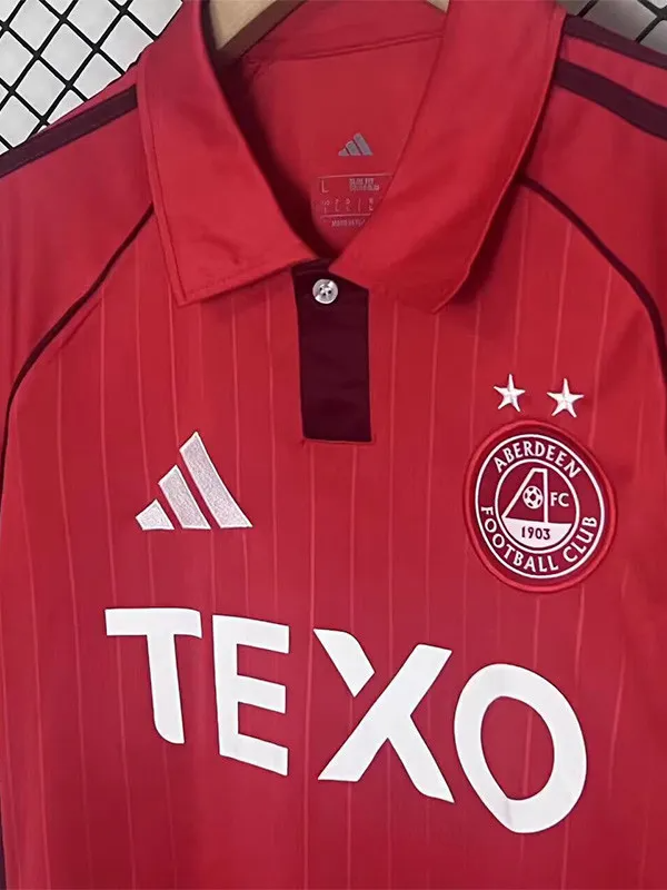 25-26 Aberdeen Home Fans Soccer Jersey