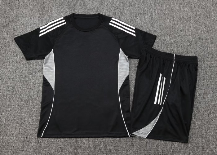 2025 No Label Player Version Training Short Suit —Black黑色 无标