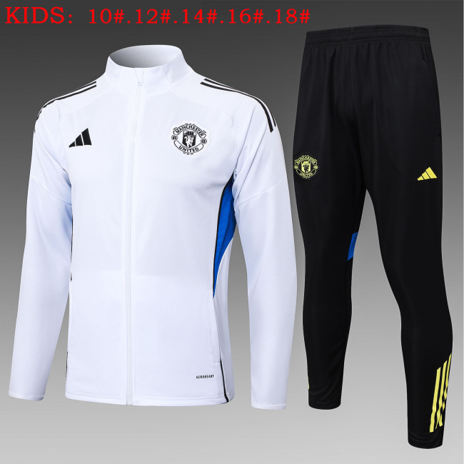 25-26 Manchester United High Quality Kids Jacket Tracksuit