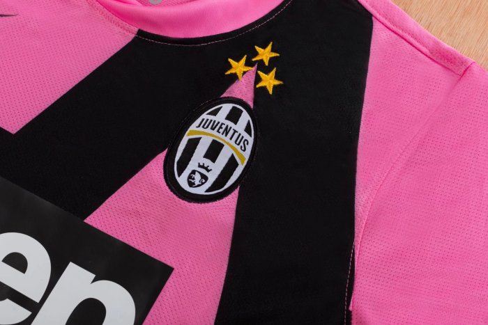 2012-2013 Juventus Pink Away Retro Soccer Jersey