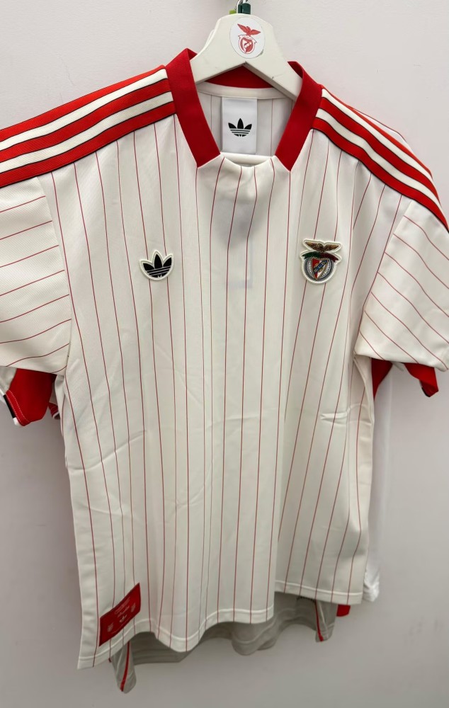 25-26 Benfica White Special Edition Fans Soccer Jersey