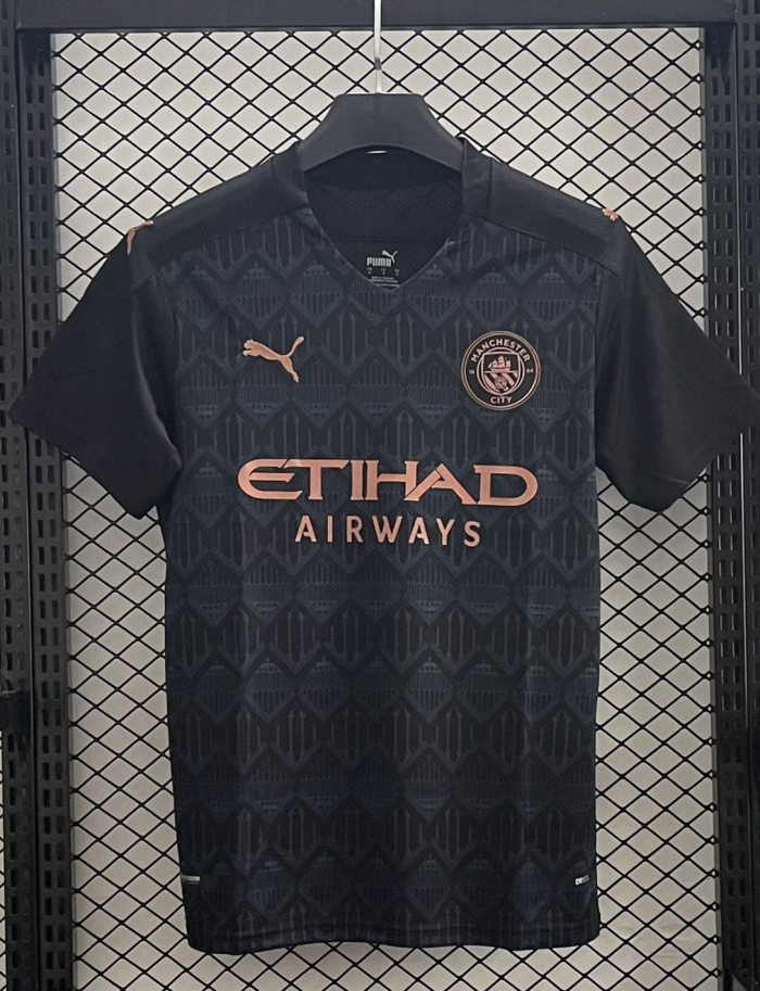 20-21 Manchester City Away Retro Soccer Jersey