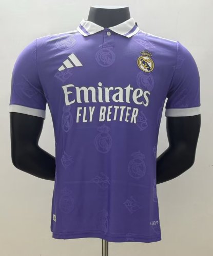 25-26 Real Madrid Purple Special Edition Player Version Soccer Jersey