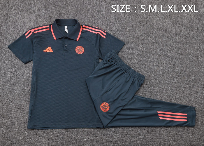 25-26 Bayern High Quality Polo Tracksuit
