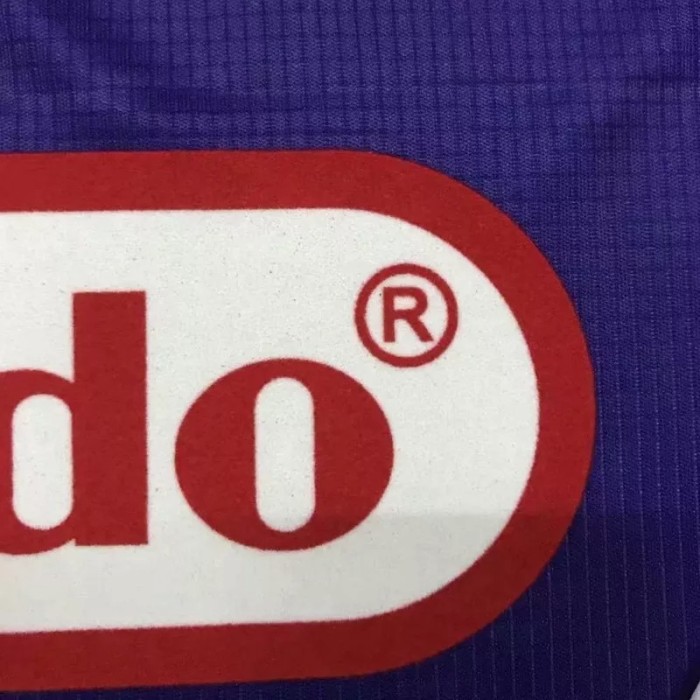 1998-1999 Fiorentina Home Retro Long Sleeve Soccer Jersey