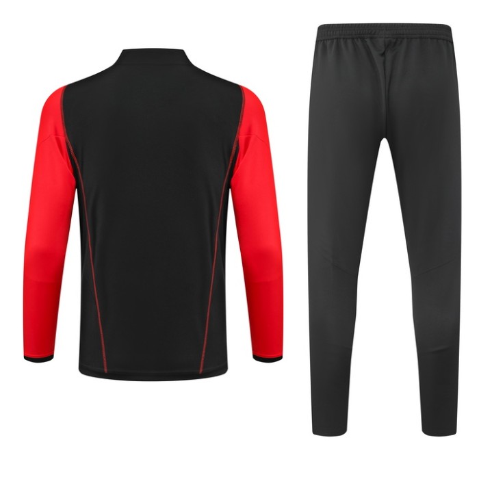 23-24 Roma High Quality Half Pull Tracksuit
