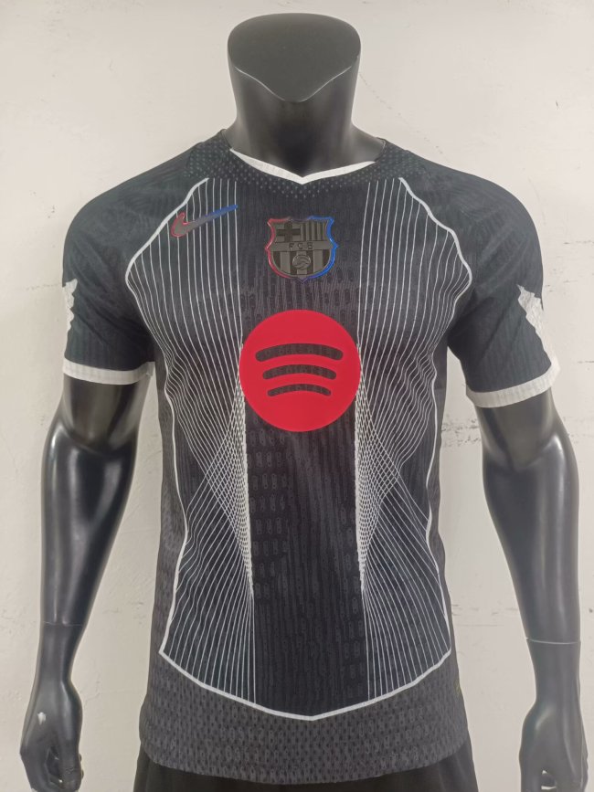 25-26 Barcelona Black Special Edition Player Version Training Shirts