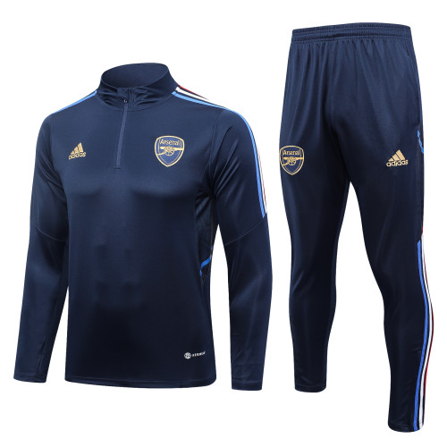 23-24 Arsenal High Quality Half Pull Tracksuit