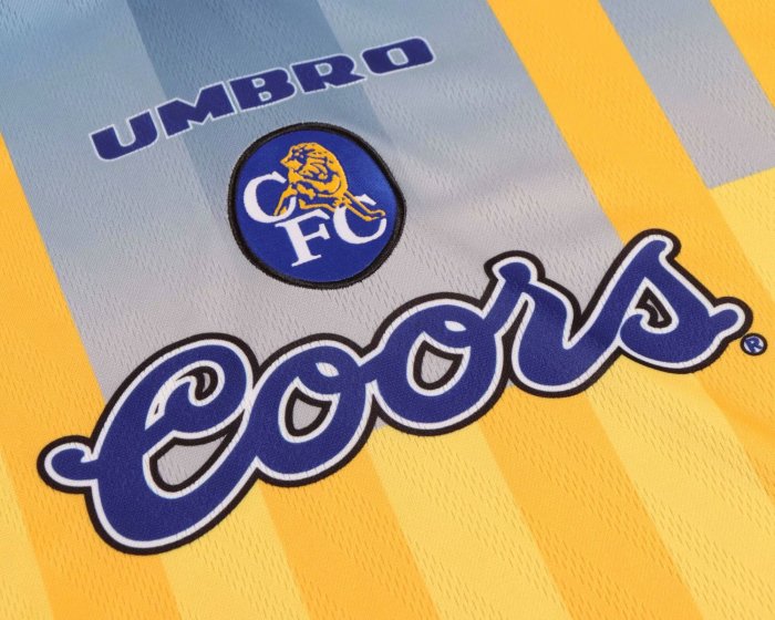 1995-1997 Chelsea Away Retro Kids Soccer Jersey