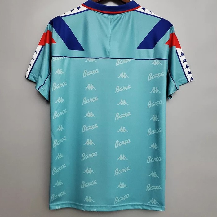 1992-1995 Barcelona Away Retro Soccer Jersey