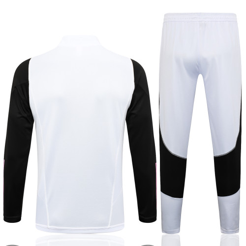 23-24 Juventus High Quality Half Pull Tracksuit