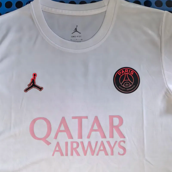 25-26 Paris Saint-Germain White Fans Training shirts