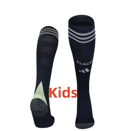 25-26 Real Madrid Away Kids Socks