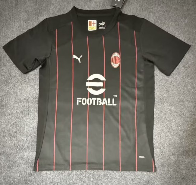 25-26 AC Milan Black Special Edition Fans Soccer Jersey
