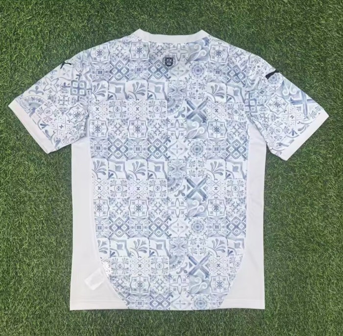 25-26 Portugal Grey Goalkeeper Fans Soccer Jersey *PM