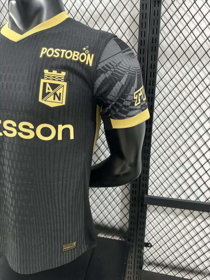 25-26 Atletico Nacional Away Player Soccer Jersey
