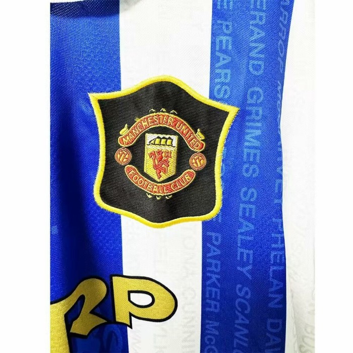 1995-1996 Manchester United Third Retro Soccer Jersey