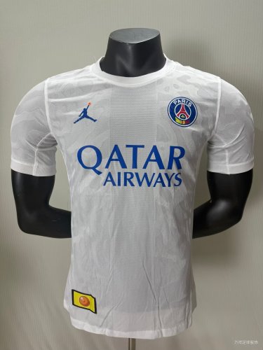 25-26 Paris Saint-Germain White Special Edition Player Version Soccer Jersey 1:1 Thai Quality*七龙珠