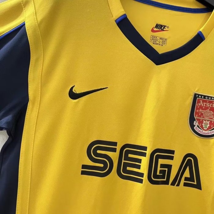 1999-2001 Arsenal Away Retro Soccer Jersey