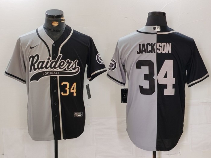 2024 MLB Las Vegas Raiders New Pattern Jersey