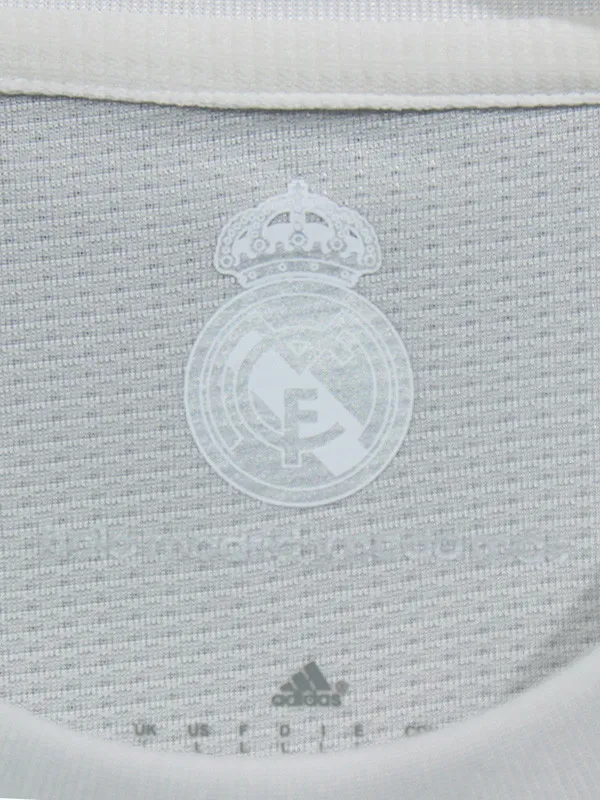 2015-2016 Real Madrid Home Player Version Retro Soccer Jersey