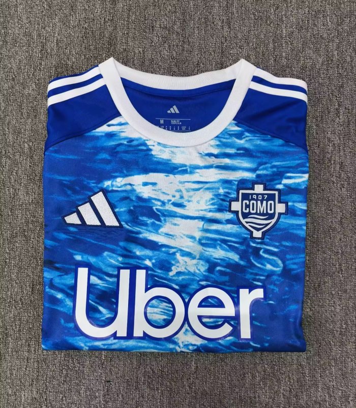 25-26 Como Home Fans Soccer Jersey 1:1 Thai Quality